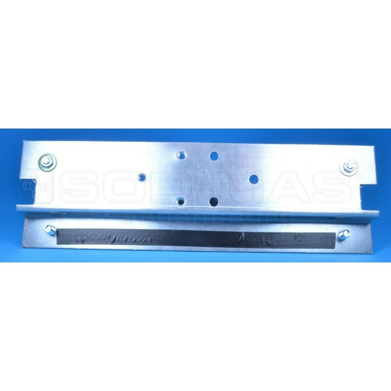Chariot rapide cabine QKS11 gauche PL 800 - ouverture vers la droite vue du palier - compatible