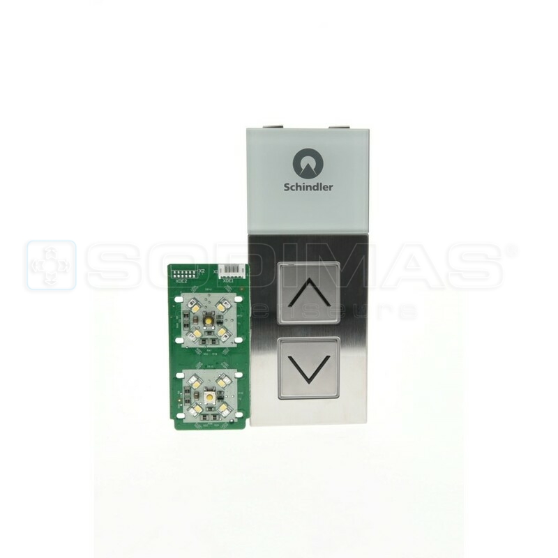 Palière GS 300 P- 2 boutons fléches montée/descente logo blanc 59327843 avec carte 57618278