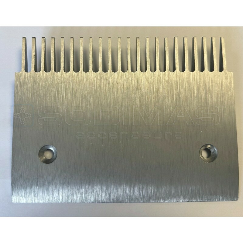 Peigne aluminium 154,3 x 205,5 mm - compatible pour trottoir roulant RSE/RST/RSS - (plateaux courts de 133 mm)