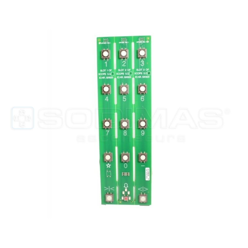 Carte SCOPB 5 Q 591820