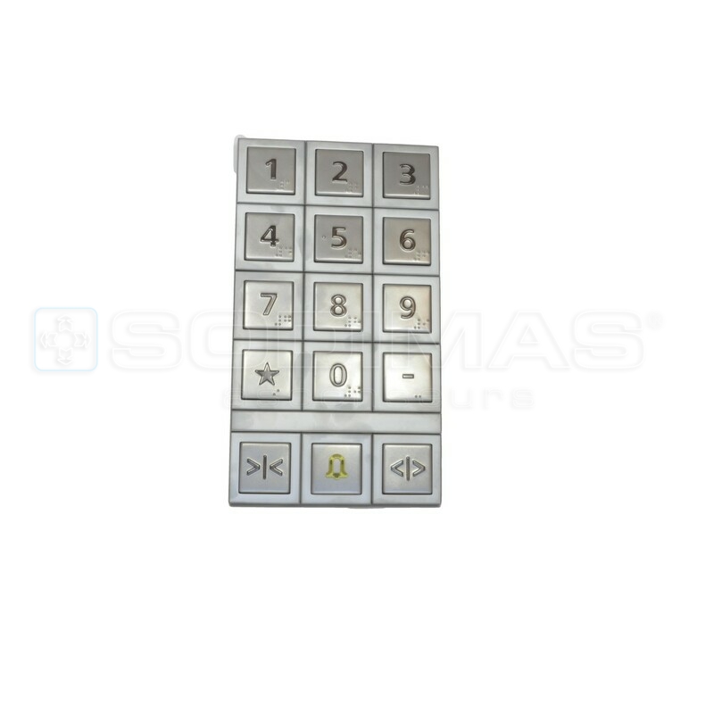 Clavier pour boite à boutons modèle COP5 10 - BIONIC 5
