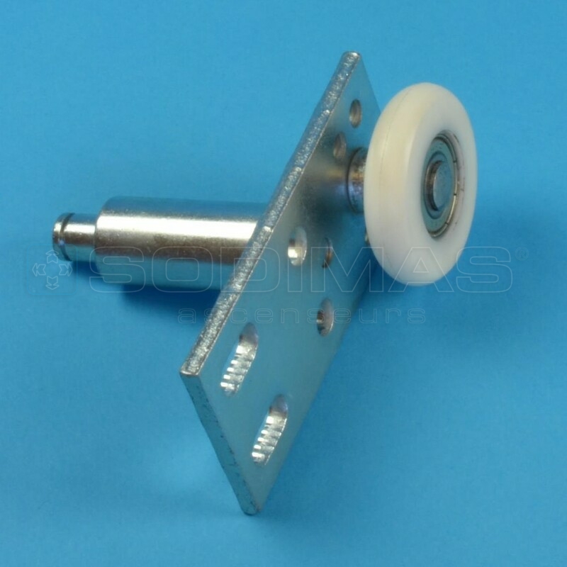 Galet QKS8 HT 85 mm + axe - compatible