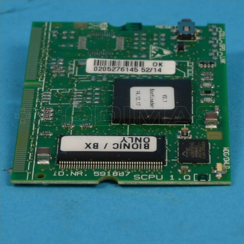 Carte SCPU 1.Q 591887 avec SW Version 10.09 (560435 remplace carte 560327 560220 594650) pour carte SMICE 61 Q