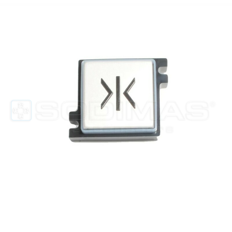 Bouton GS1 fermeture gravé > I <