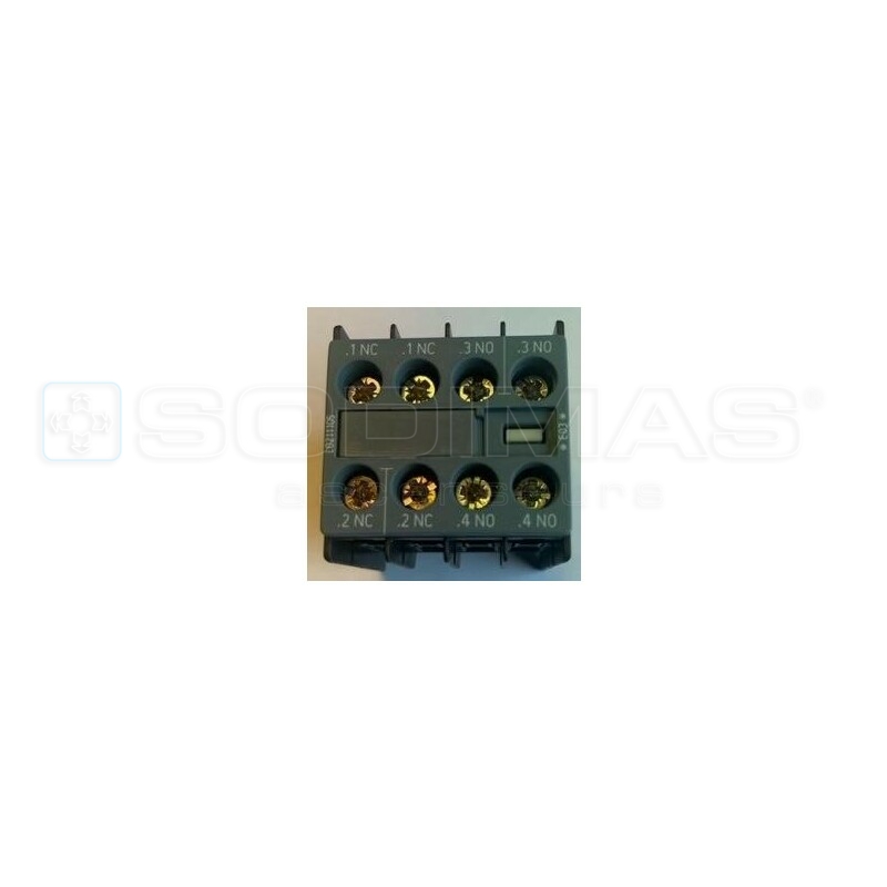 Bloc contact auxiliaire 3RH2911-1HA22-2NO/2NF - compatible