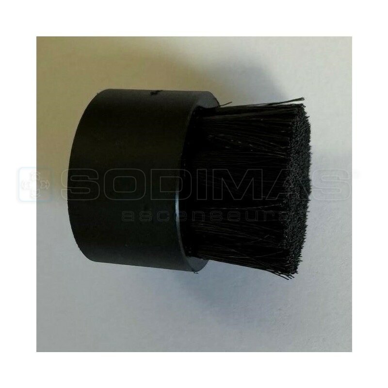 Brosse ronde courte Ø25 * 15 mm pour graisseur-compatible