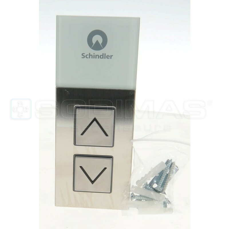 Palière GS 100 PG -2 boutons flèches montée/descente logo blanc 59327819