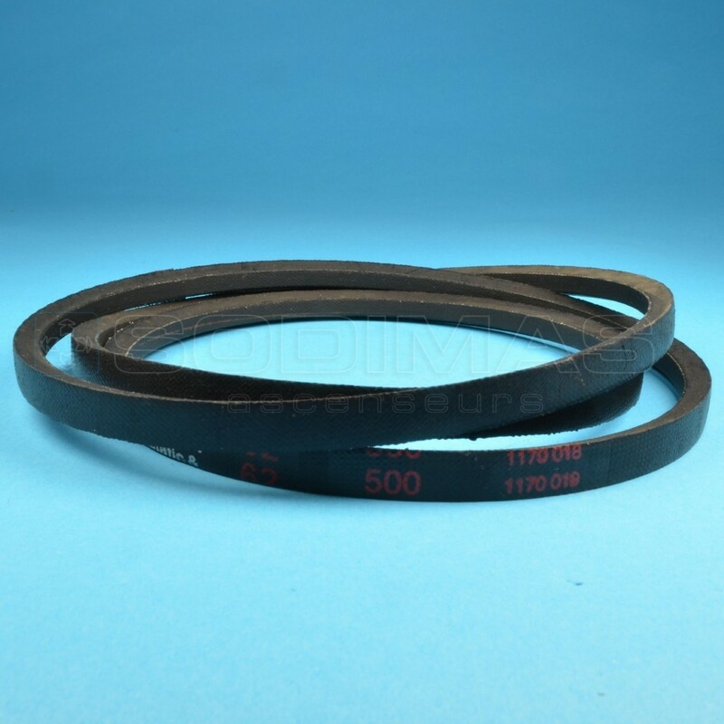 Courroie trapézoïdale 6 x 10 / 1400- - compatible QKS6 / QKS9
