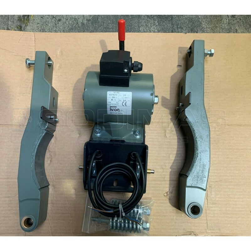 Kit frein w140n 220 vcc ( mâchoires avec sabot) -compatible