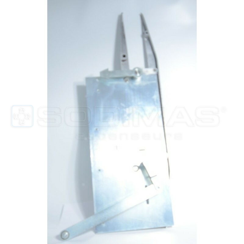 Pince QKS8 MILAN droite (chaine) verrouillage adherence- ouverture vers la gauche vu du palier -- compatible