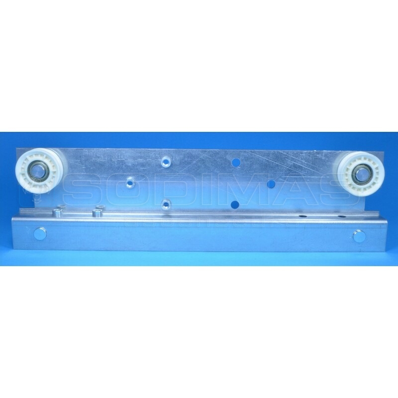 Chariot rapide cabine QKS11 droit PL 900 - ouverture vers la gauche vue du palier - compatible