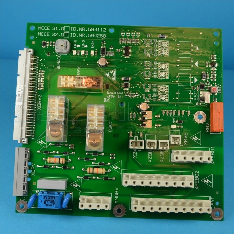 Carte inferface entraînement MCCE 32.Q 594268 Miconic BX