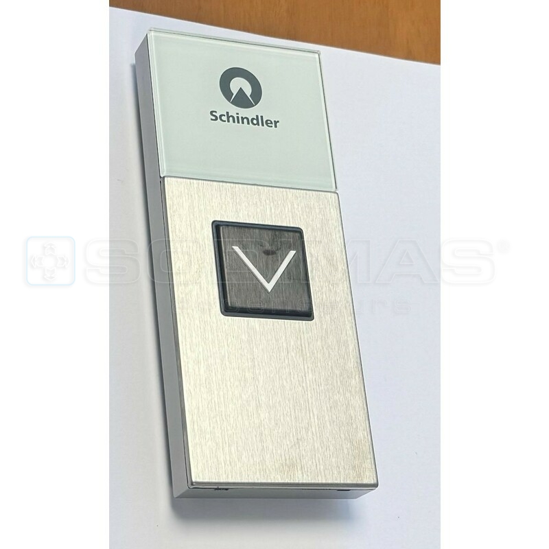 Palière GS 100 logo blanc-flèche descente blanche avec carte 57618255