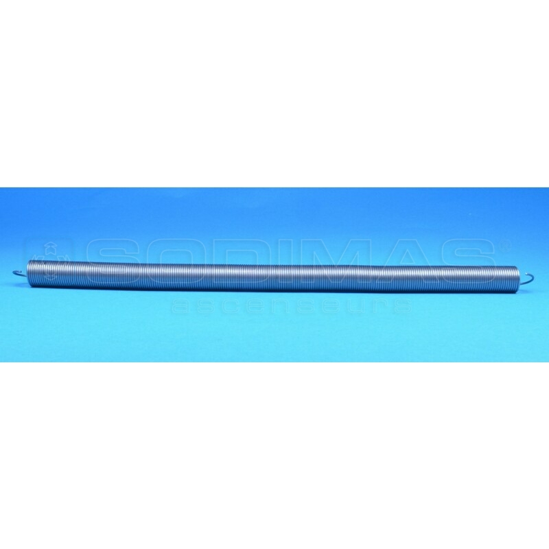 Ressort rappel palière QKS11 - Ouverture centrale - Long,= 275 mm - compatible