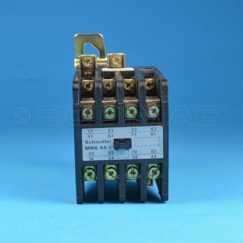 Contacteur type MRG44 avec bobine 80VCC - compatible
