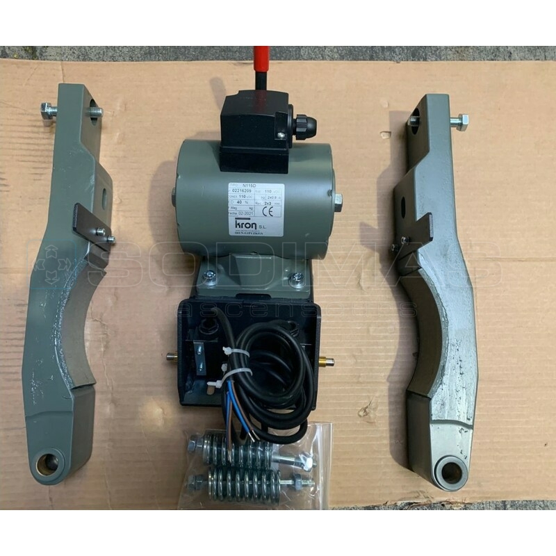 Kit frein w140n 110 vcc ( mâchoires avec sabot) -compatible