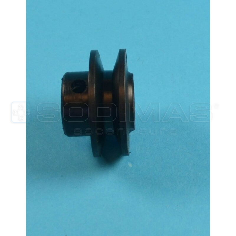 Poulie sortie moteur (petit épaulement) porte QKS11 - compatible