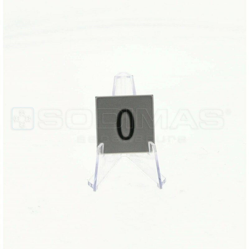 Bouton GS1 gravé 0