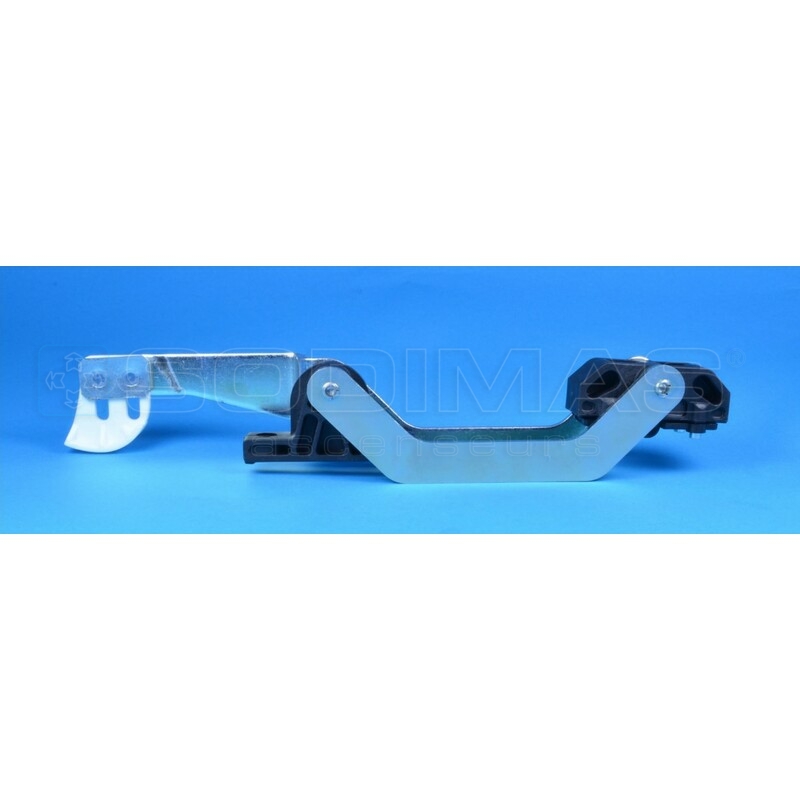 Bras courbe opérateur Varidor 10 gauche - ouverture droite vue du palier -SMART
