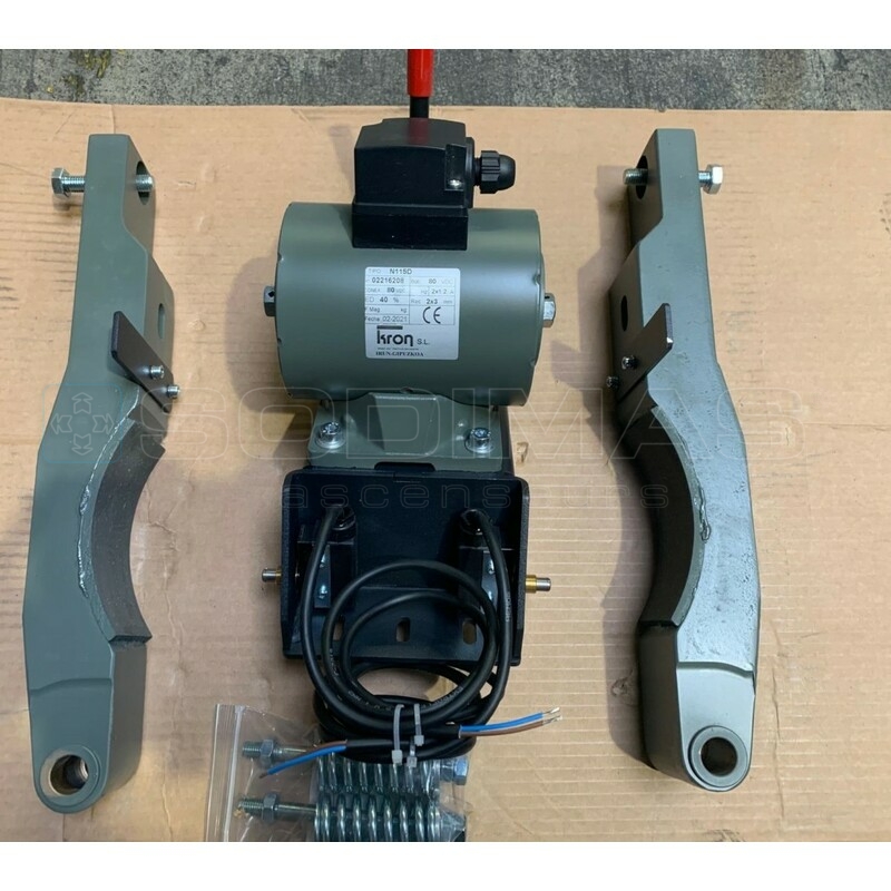 Kit frein w140n 80 vcc ( mâchoires avec sabot) -compatible