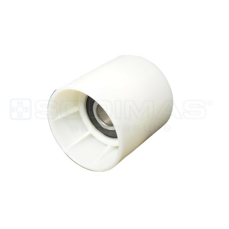 Galet main courante Ø 70 *72 axe 20 - compatible