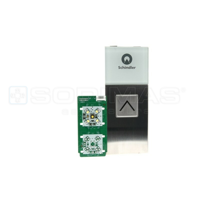 Palière GS 300 P- 1 bouton fléche montée logo blanc 59327721 avec carte 57618277