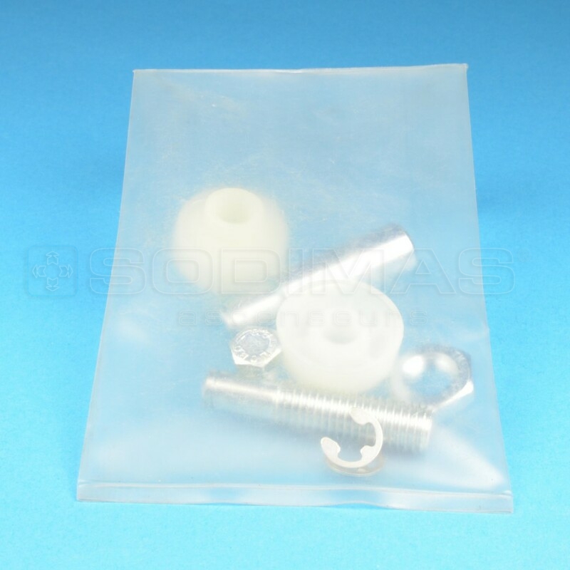 Kit galets + axes pour serrure QKS8 - compatible