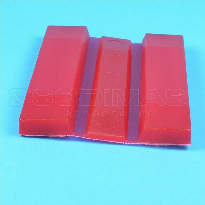 Garniture coulisseau 100 x 26,5 x 30 mm - Guide de 5 -compatible