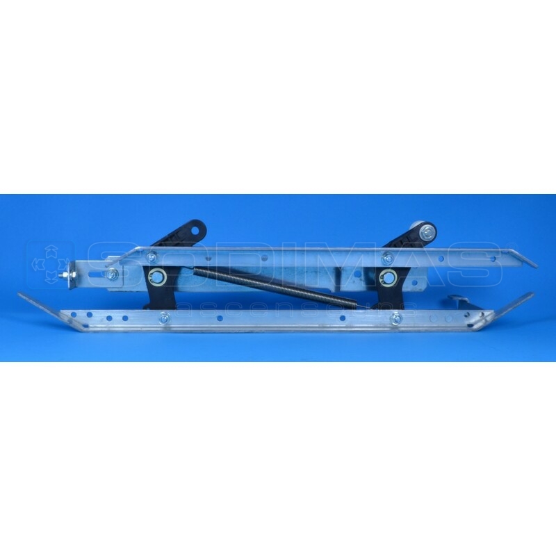 Pince Varidor 10 gauche - ouverture vers la droite vue du palier - compatible