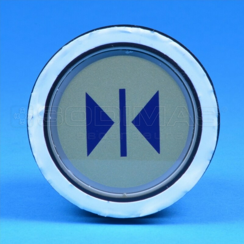 Bouton type D2 fermeture forcée + câble - compatible