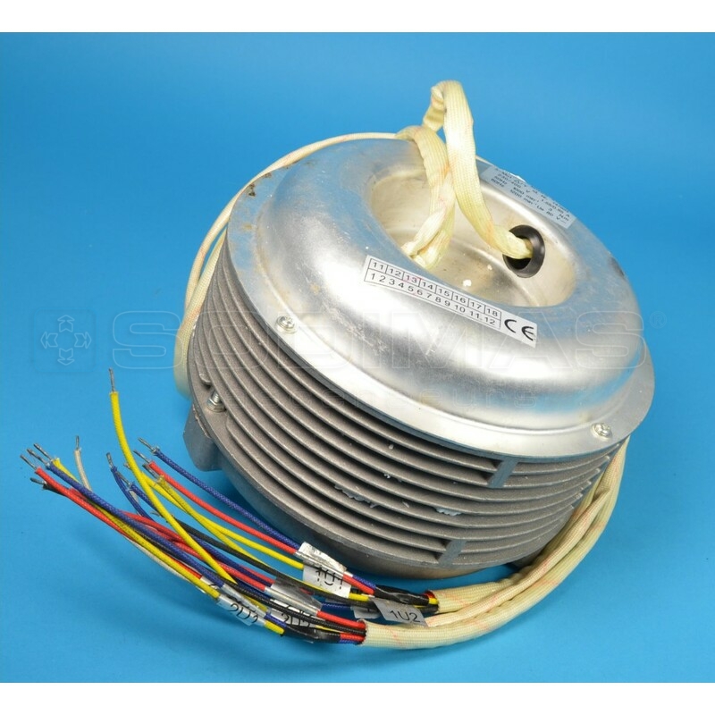Moteur - compatible porte QKS9 - 6/12 pôles - 230/400 V - 50/60 Hz