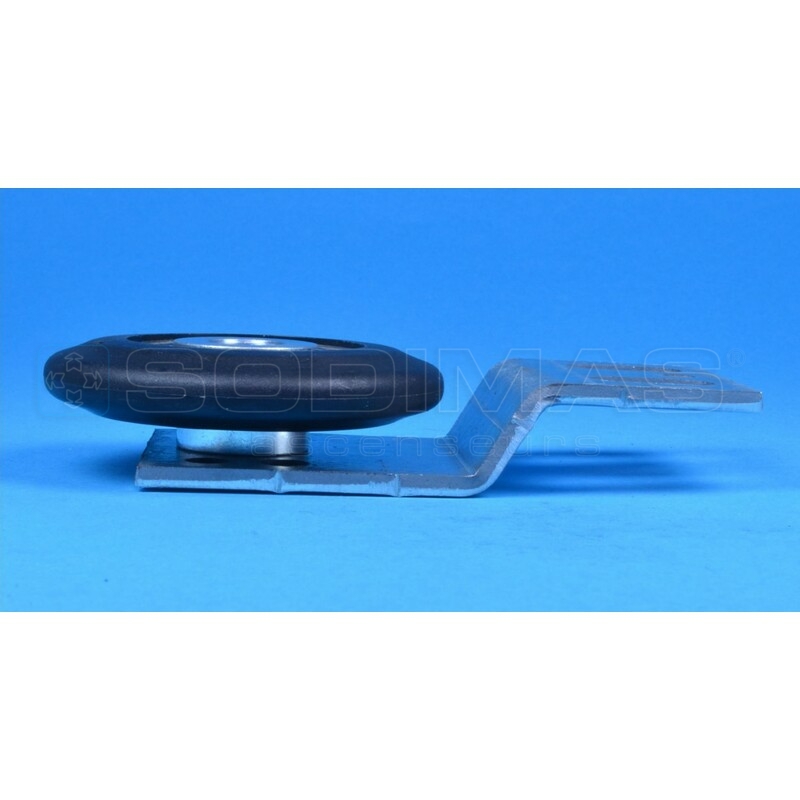 Galet suspension coudé QKS9 / QKS6 - compatible