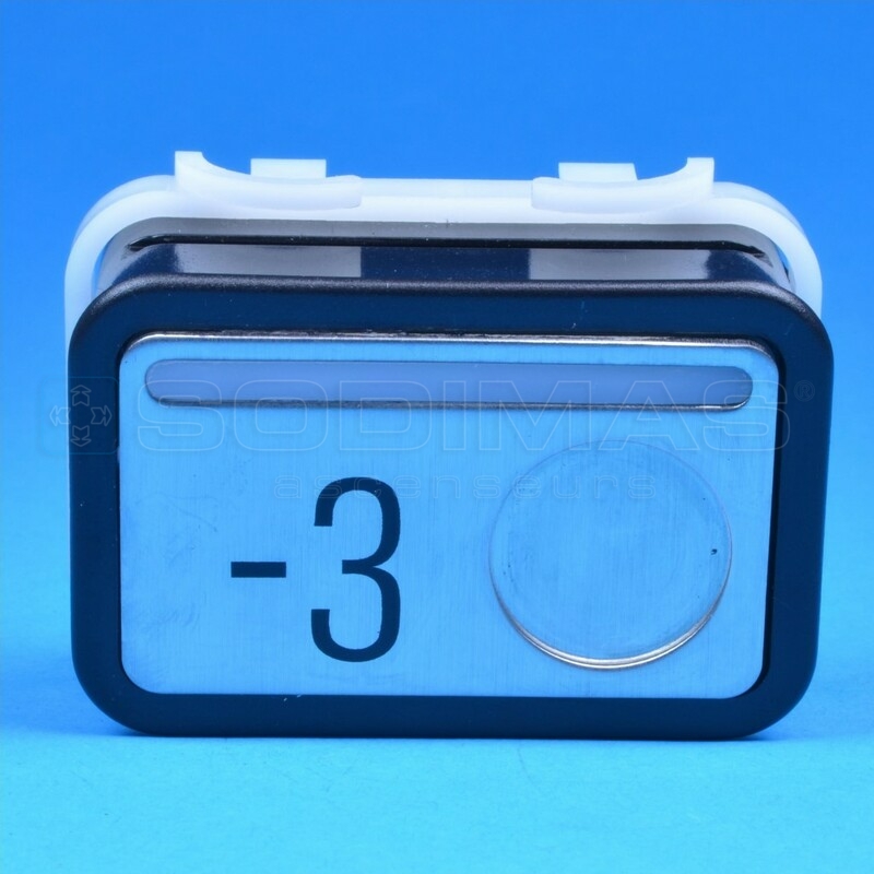 Bouton type M gravé -3 - compatible