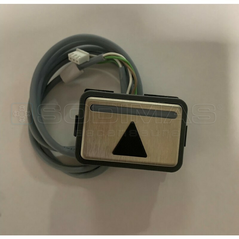 Bouton inox MX (Eurolift) flèche montée