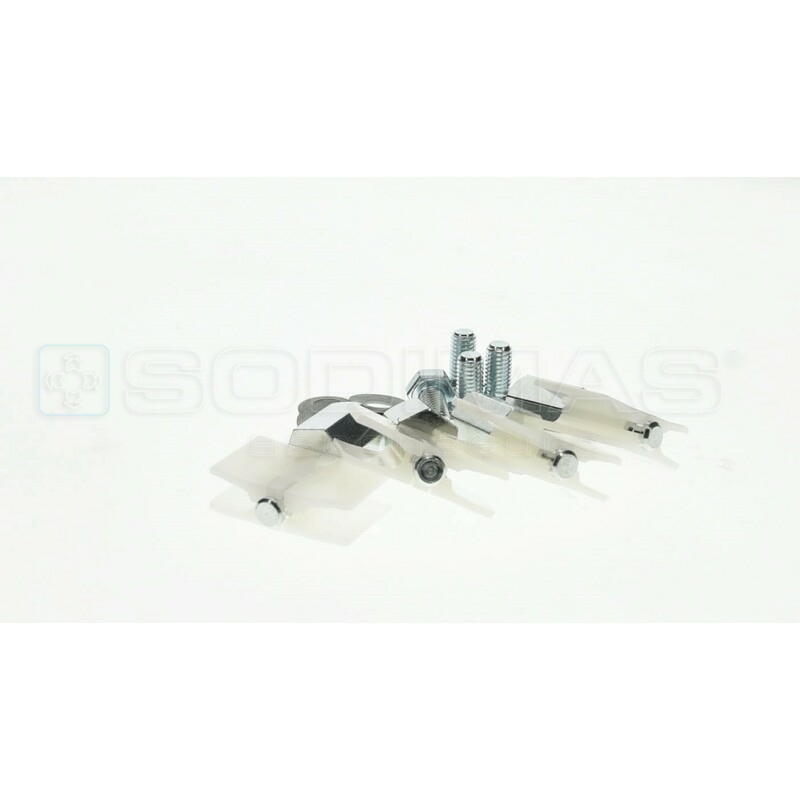 Kit 4 patins + visserie - compatible SELCOM/WITTUR