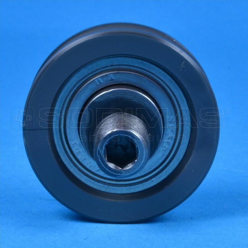 Contre-galet Ø 43 / 39 x 16 - compatible SELCOM/WITTUR