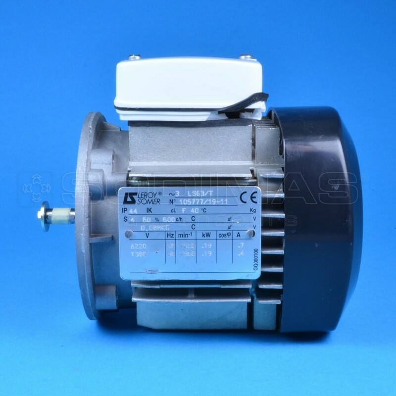 Moteur Leroy Somer 63/T porte ECOSIL