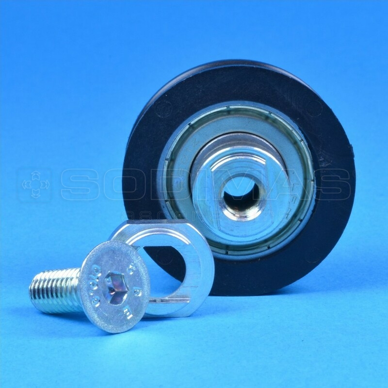 Contre-galet Ø 43 mm - gorge ronde - CABY 3 / 4-LASER 3 V / 4 V