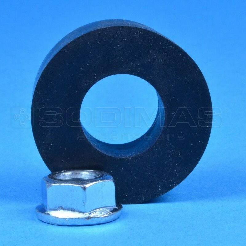 Galet butée diam 35mm-ECOSIL-JET 2VOC