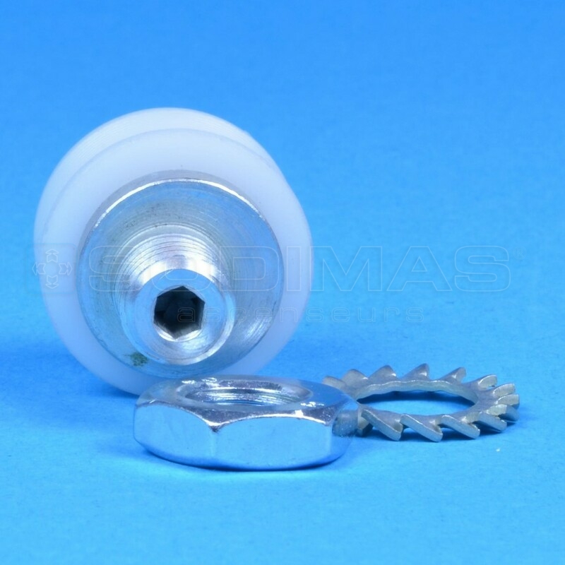 Contre-galet diam 24mm gorge ronde -3BS