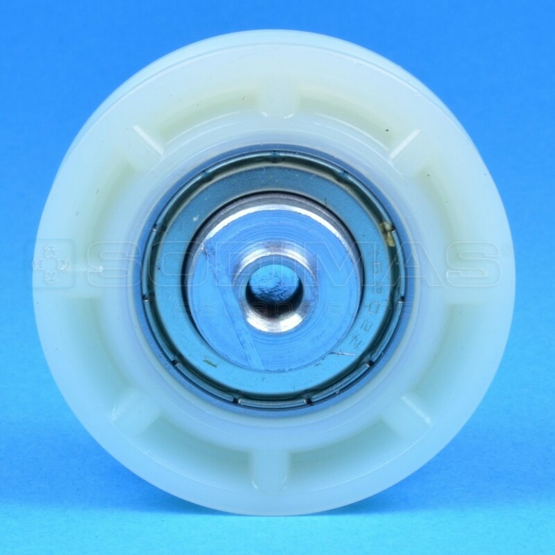 Galet Ø 56 mm gorge ronde - porte CABY3 / 4 - ROC - JET - LASER3V / 4 V