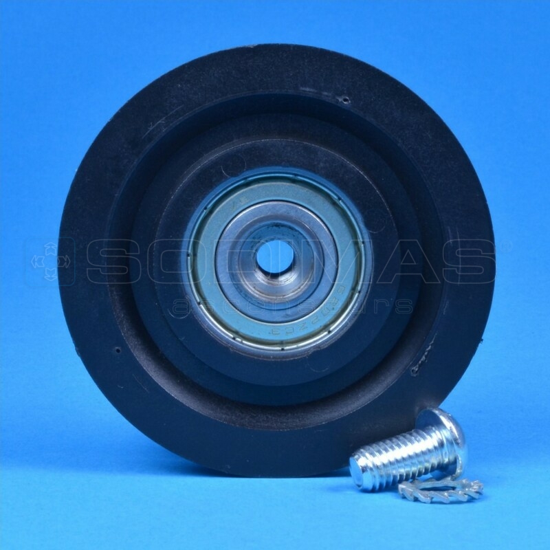 Galet Ø 75 mm gorge ronde DYN/3BS / PAC / 3BK / POLYGA