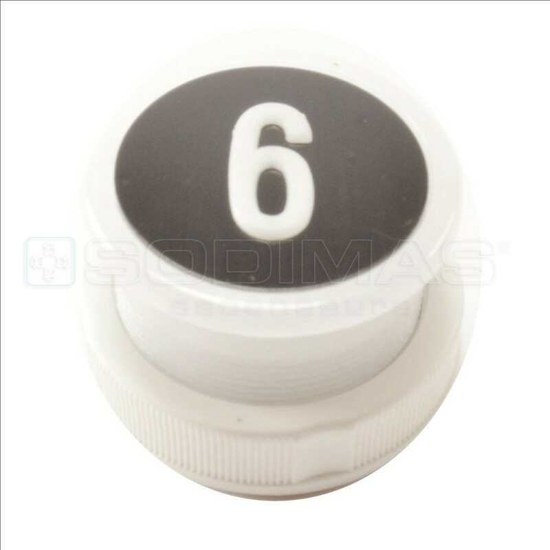 Bouton Cyntra V2 noir brossé 6