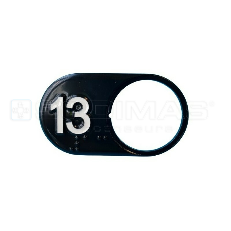 Collerette Evolya 13 avec Braille