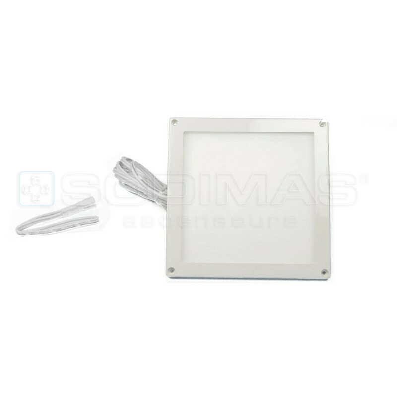 Mini dalle LED 3 W 10 x 10cm