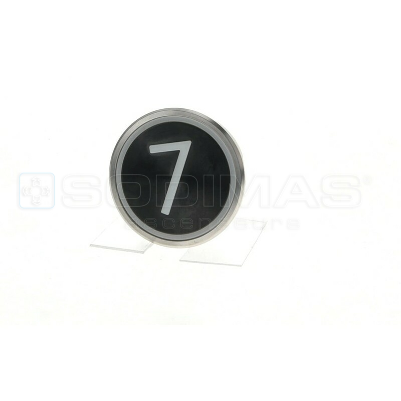 Bouton Cyntra XL V2 noir brossé 7