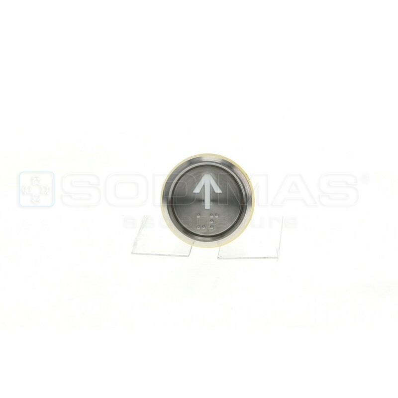 Bouton Cyntra montée IP54 lumineux bleu avec buzzer
