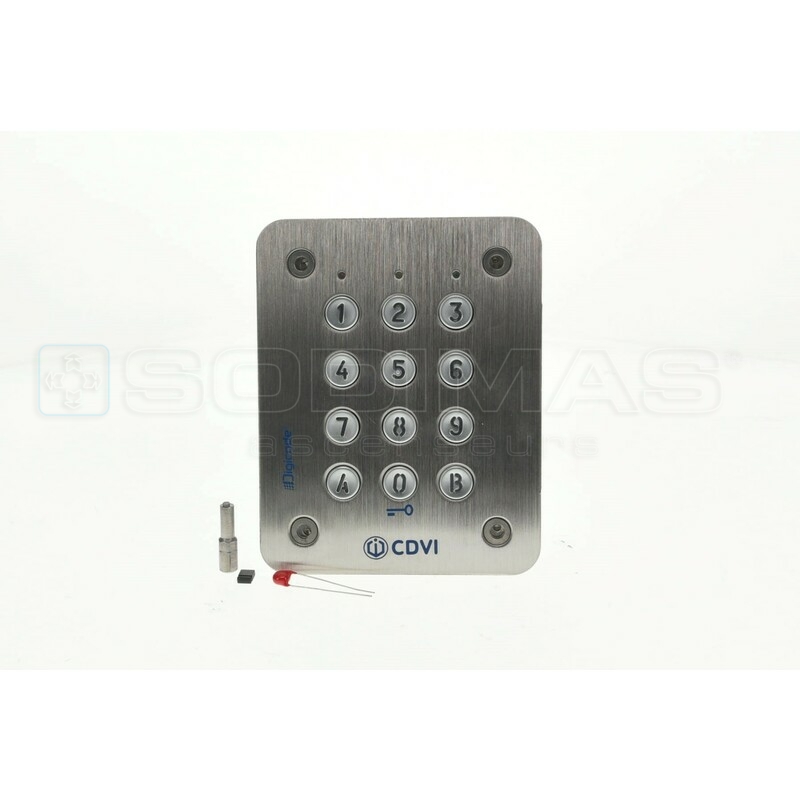 Digicode 12 touches 3 relais V2