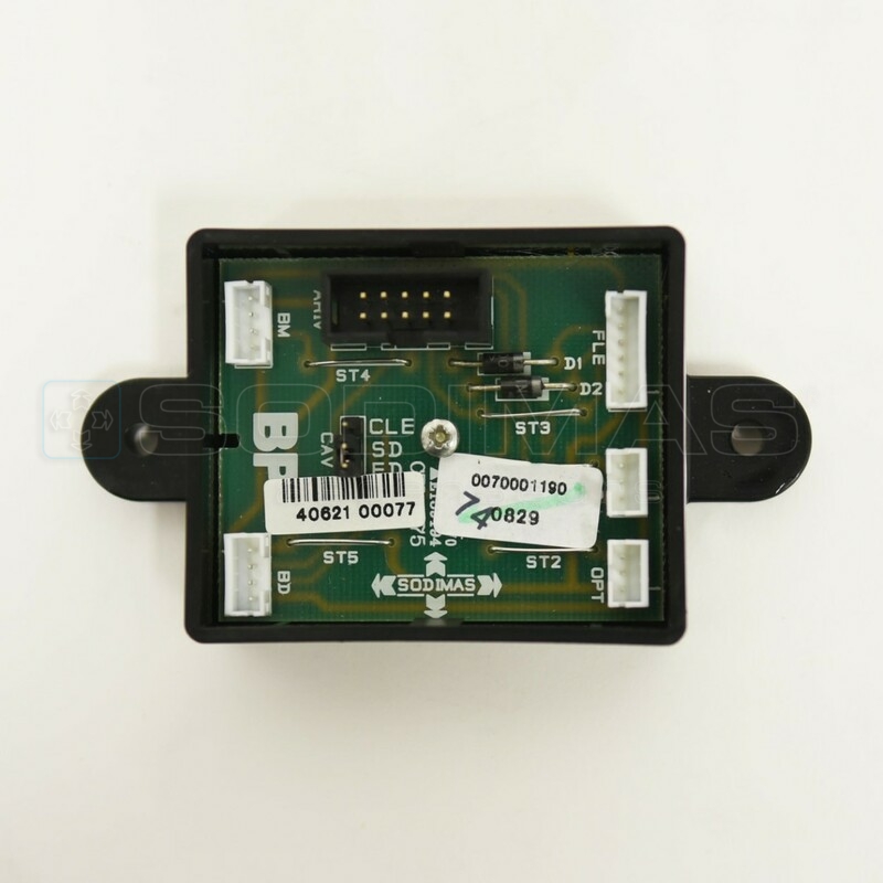 Carte bouton palier sans buzzer avec boîtier