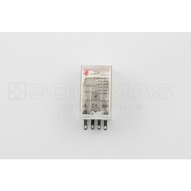 Relais 4RT - 110 Vca (type TEC 1401)